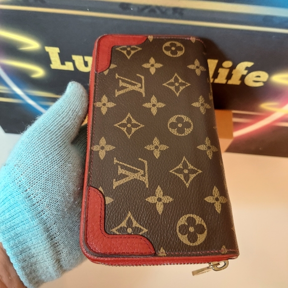 💎Authentic Louis Vuitton zippy long wallet Retiro - Picture 5 of 15